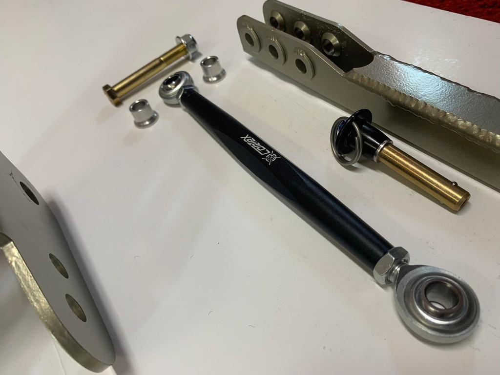 Anti Roll Bar System, Rear, CorteX, 3position adjustable, fabricated